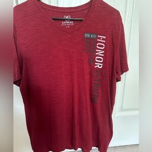 Men’s Express tshirt size large. Like new condition
